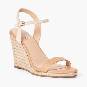 Lani Espadrille Ankle Strap Wedge in Natural
